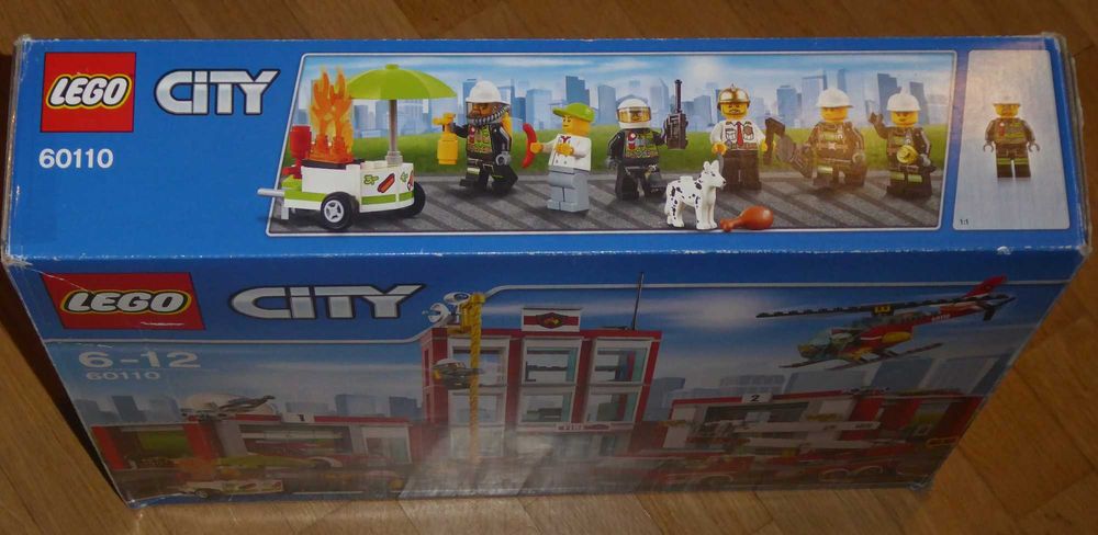 Lego 60110 - WIELKA REMIZA STRAŻACKA Kompletny 100% Wroc