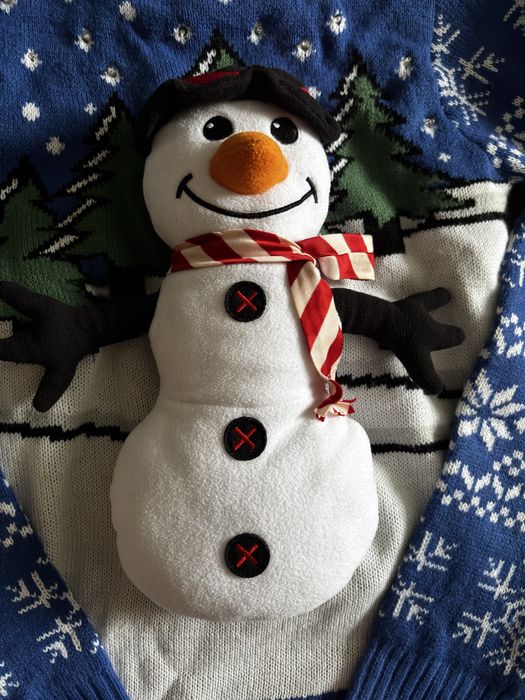 Новорічна тепла кофта з вогниками!)