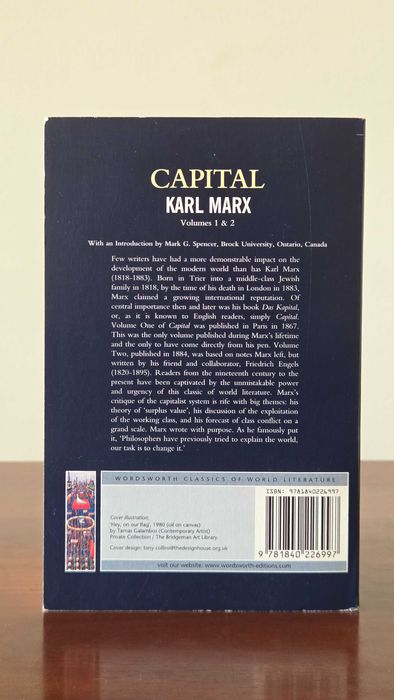 Capital - Karl Marx