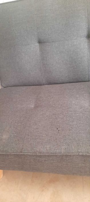 Sofá cama elegante e prático