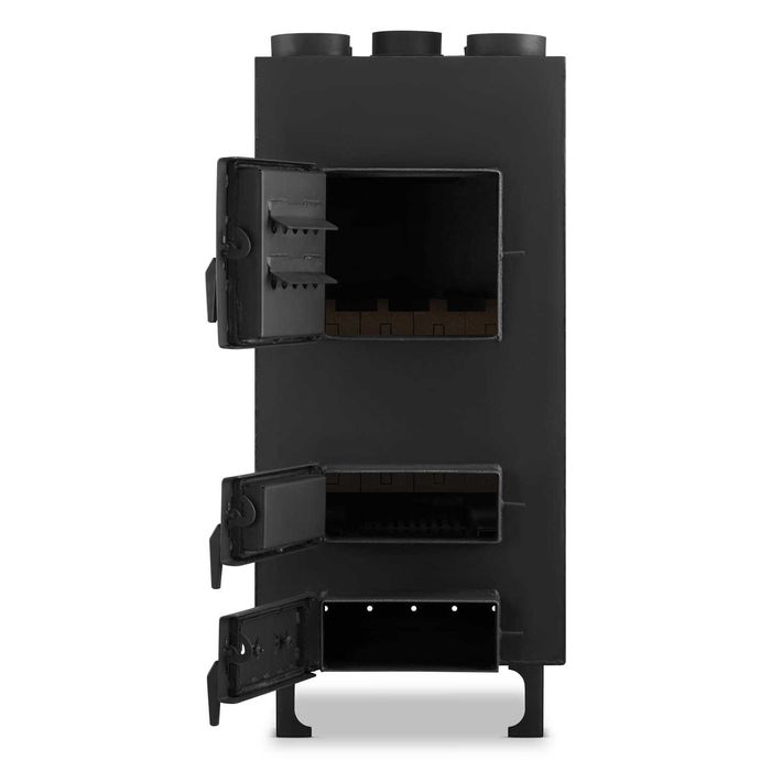 Piec nadmuchowy PN5 z nadmuchem dmuchawa HIGHER o mocy 50 kW