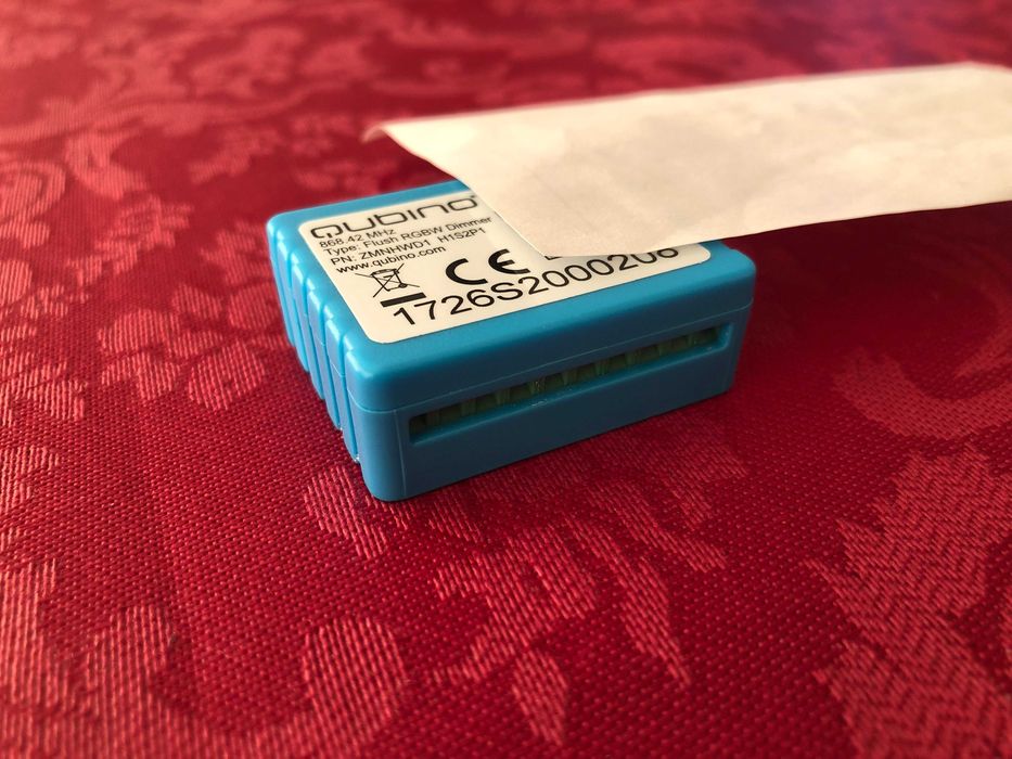 Controlador LED RGBW Qubino Zwave Domótica