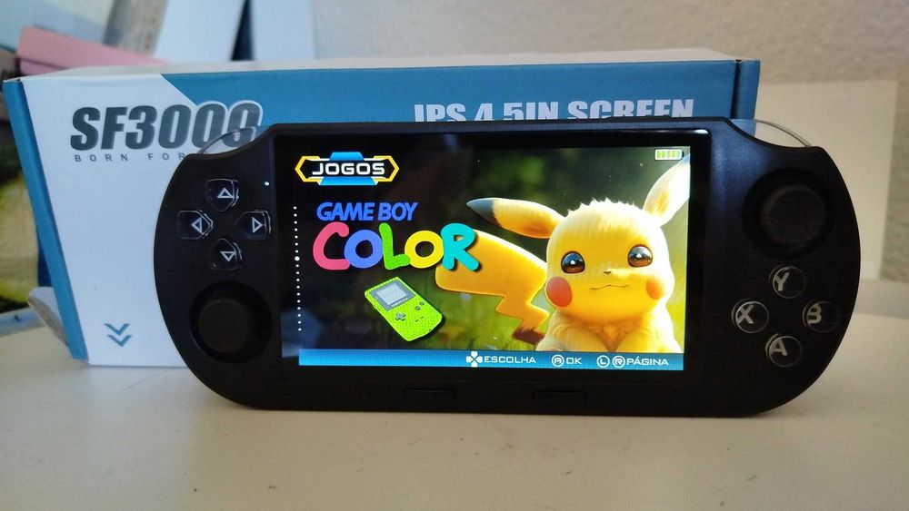 Consola Retro SF3000 64GB – +24.000 Jogos – 14 Plataformas