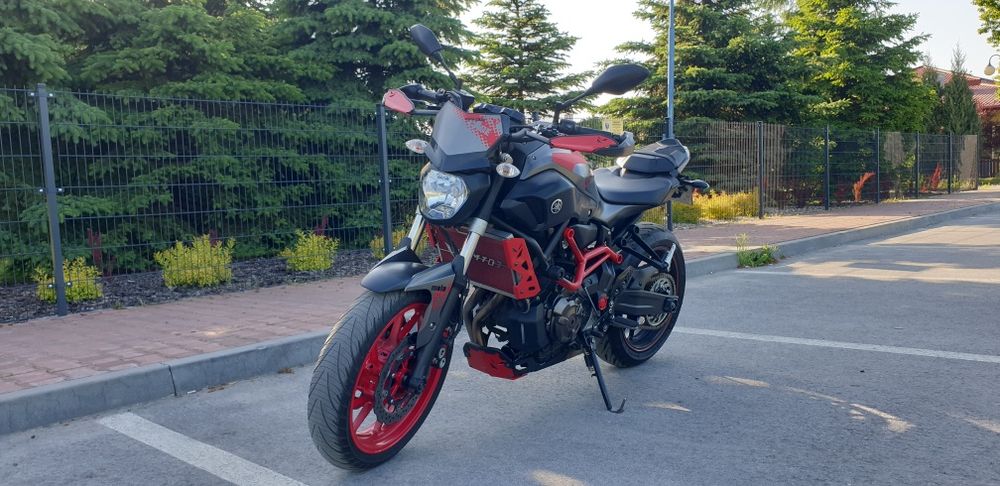 Yamaha Mt07 moto cage a2 A2