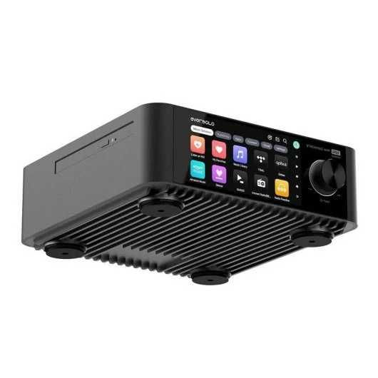 eversolo play CD edition - amplificador + streamer + leitor de cd 3 em 1 - novo