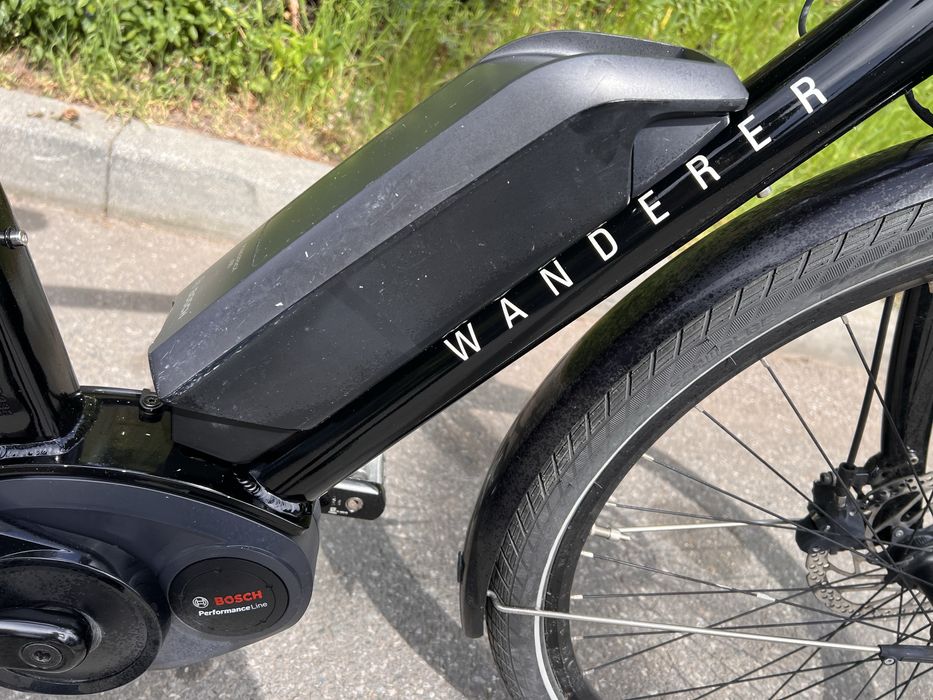 Fajny rower elektryczny WANDERER 36v 400Wh centralny BOSCH PERFORMANCE! Elektryczny Nexus 8 /A
