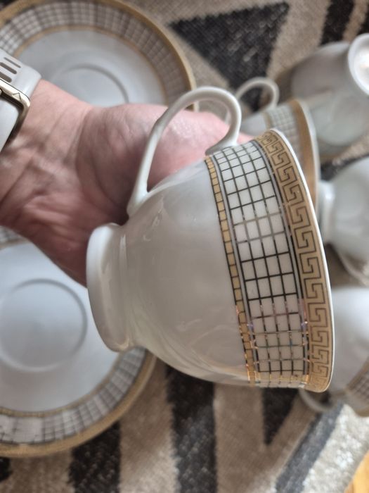 Yamasen fine porcelain Japan zestaw komplet kawowy / herbaciany