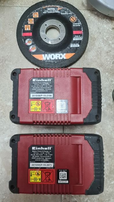 Einhell 18V - Rebarbadora + Lixadora + 2 Baterias + Mala440413652381880324
