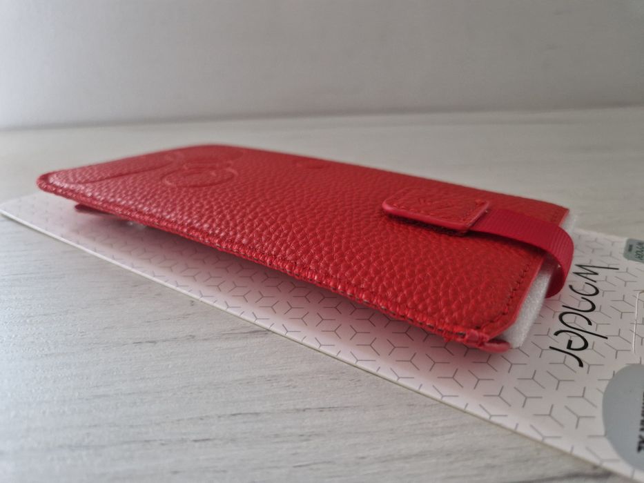 Kieszonka WONDER Deko (ROZMIAR XL) do Samsung S23 / S23 Plus Czerwony