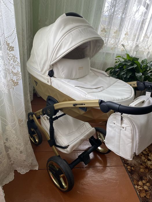 Універсальна коляска 2 в 1 Junama Diamond Mirror (Satin 06)