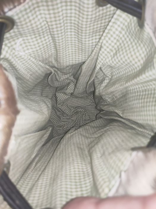 saco em pele vintage