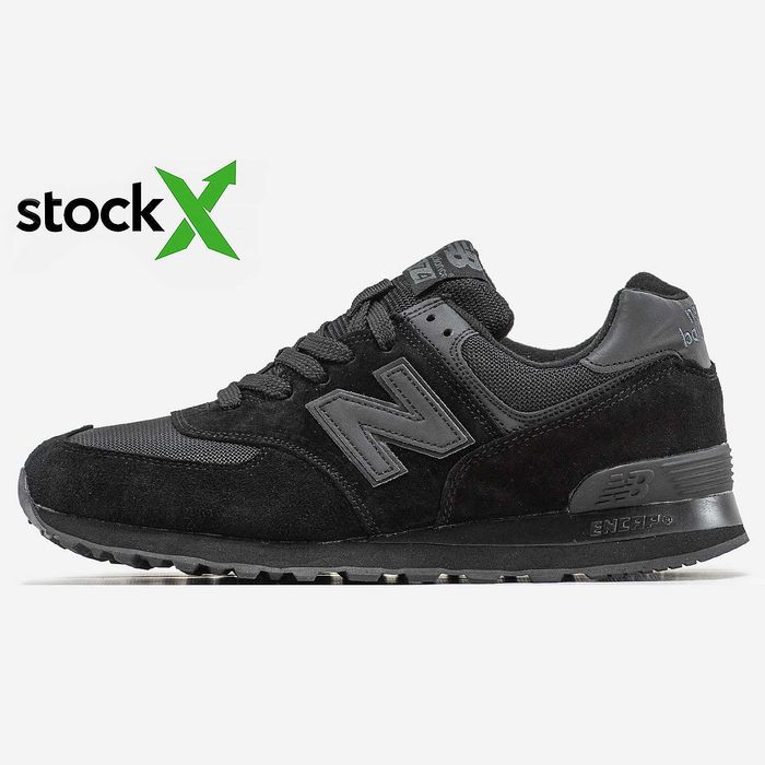 Мужские кроссовки New Balance Black 0614 Premium. Размеры 41-45