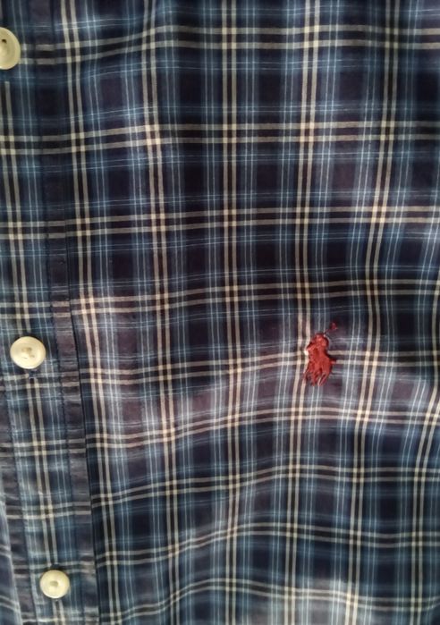 Camisa Xadez Ralph Lauren Teen I 18-20 Anos