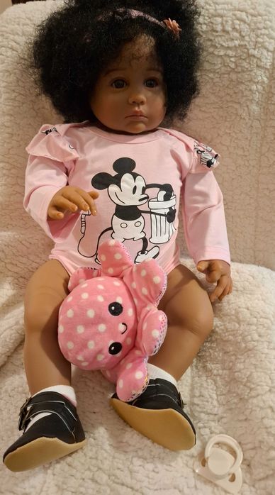 Boneca reborn 60 cm.artigo novo