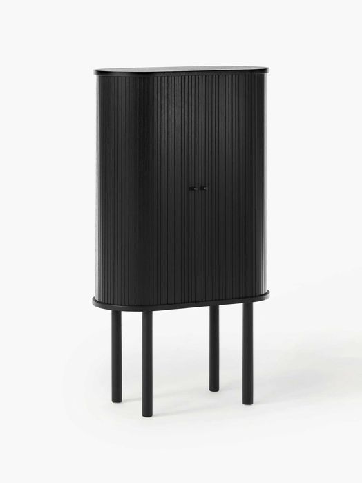 Komoda z drewna z ryflowanym frontem Calary (Westwing)