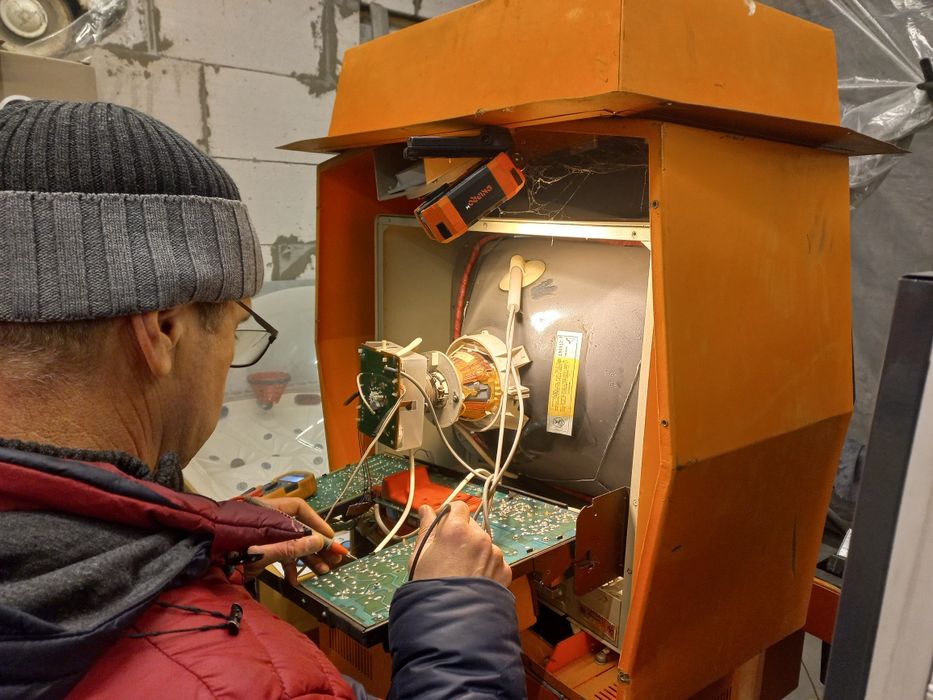 Игровой автомат ссср РЕСТАВРАЦИЯ - Игровой аппарат