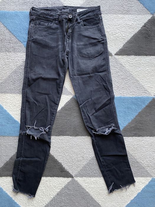 Spodnie czarne zara r. 36
