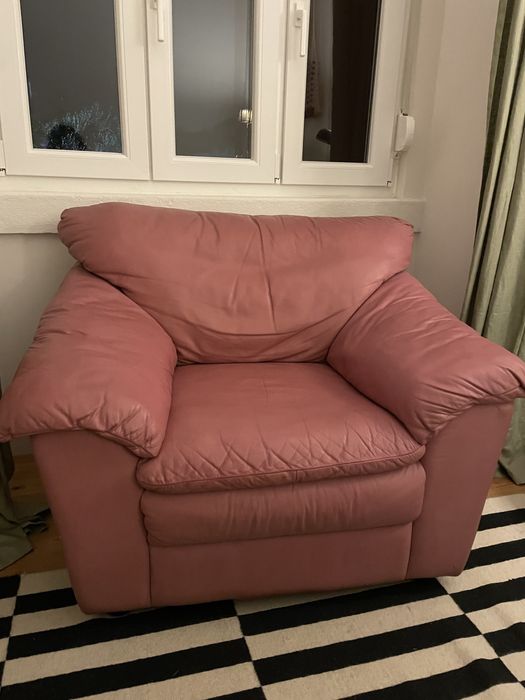 Sofa em pele vintage