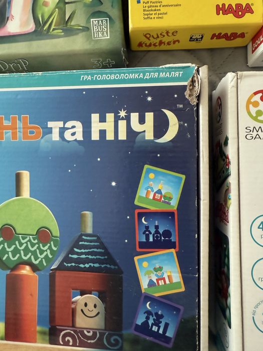 Настільні ігри для дітей Djeco Haba комплект