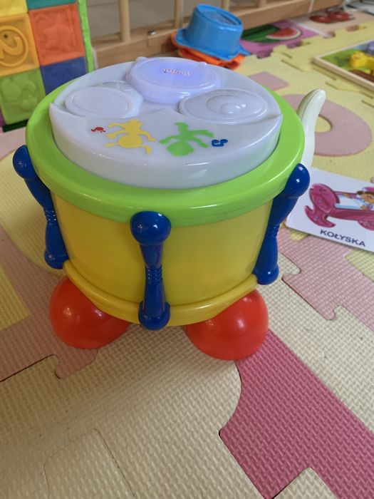 Bębenek i pianinko 2w1 interaktywe