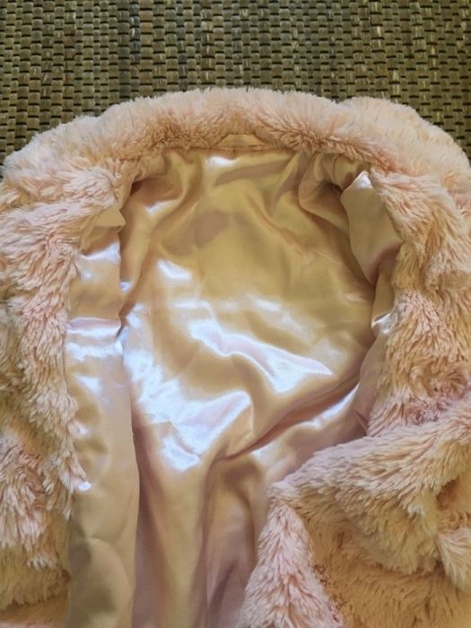 Casaco rosa pelo  2-3 anos