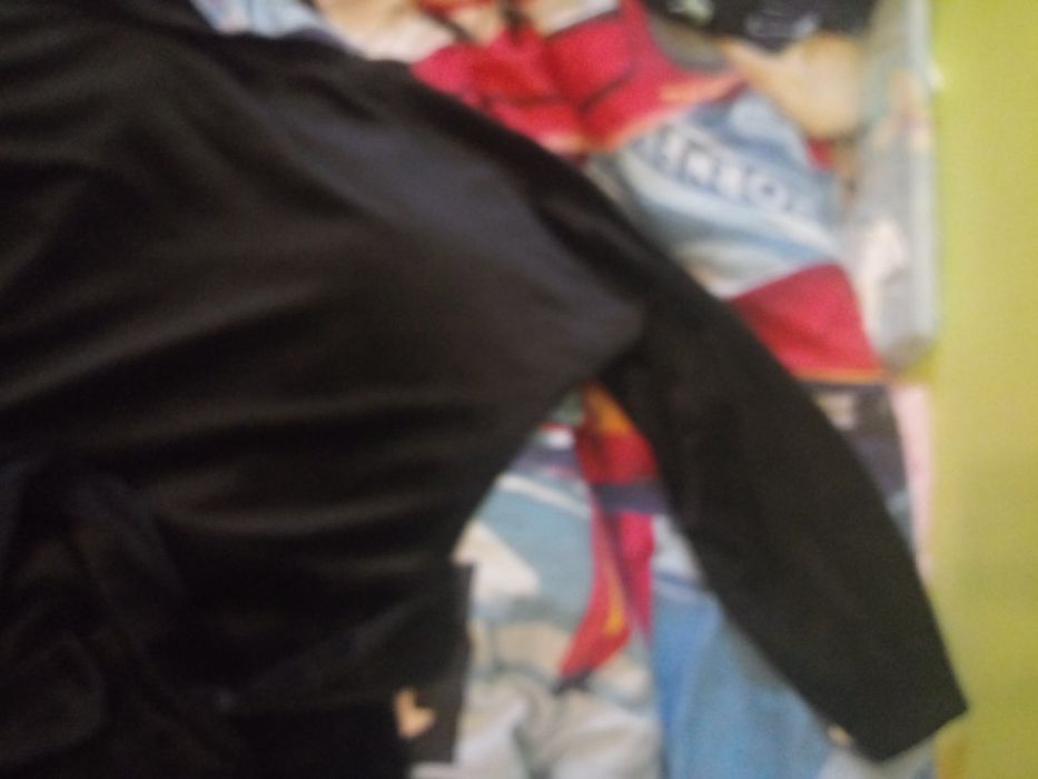 Sukienka moze byc bluza dluga czarna. Welur aksamit nowa roz uni