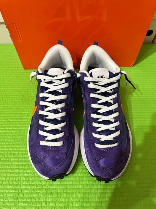 Nike VaporWaffle x sacai Dark Iris (Фіолетові) кросівки чоловічі сакай найк сакаї сакаи
