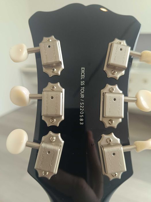 D'Angelico Excel SS Tour - Black (Como Nova / Semi-Hollow)