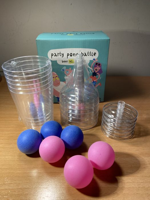 Party Pong Battle Beer vs Bubbles da Tiger - Nunca utilizado