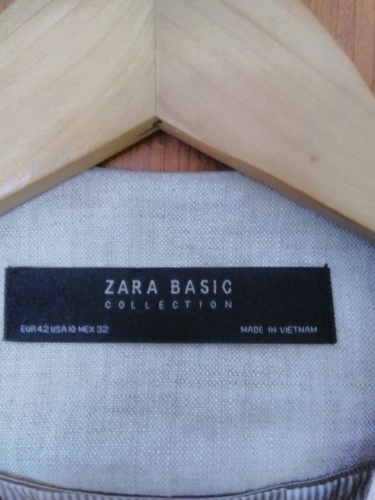 Blazer Zara em linho