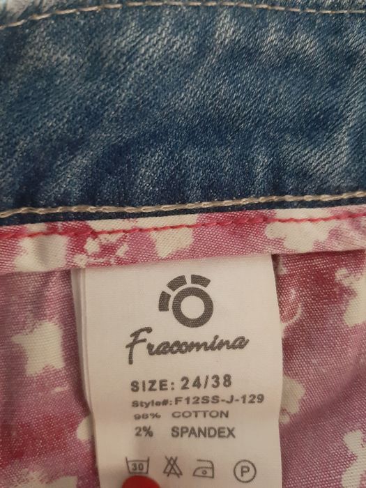 Calções ganga FRACOMINA 38