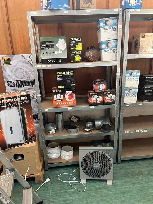 Recheio de grow shop