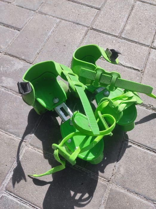 Zielone wrotki .