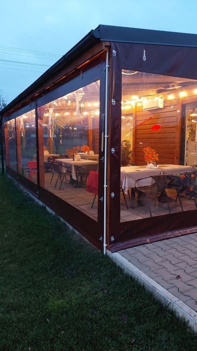 PROMOCJA PLANDEKI na wymiar osłony tarasowe wiaty ogródki piwne altan