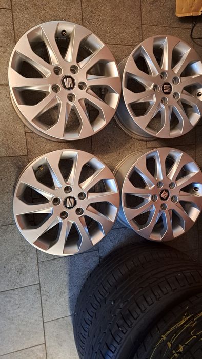 Felgi Seat 5x112 16 Cali jak Nowe Komplet