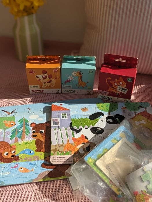 Пазли для малюка 3+