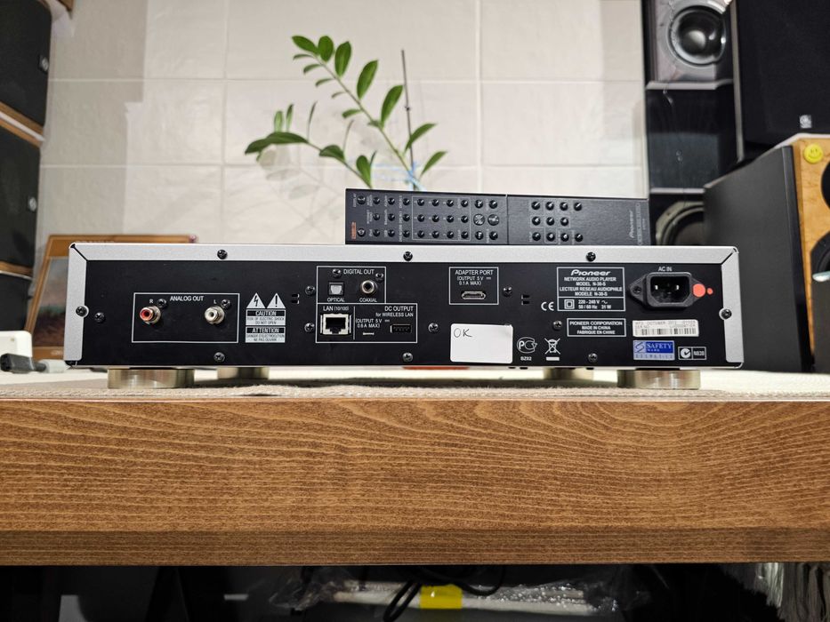 Аудіопрогравач Pioneer N-30-S ЦАП DAC Flac WAV, AIFF, ALAC, DSD