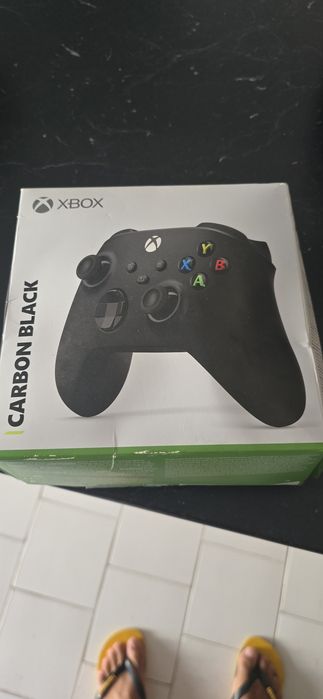Controle xbox black (troco por controle PS5)
