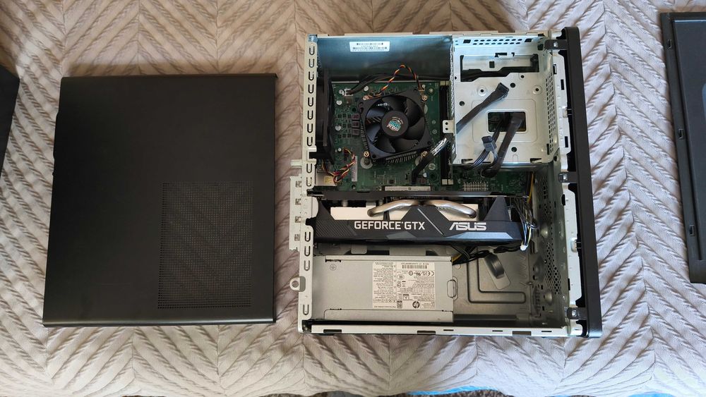 Torre HP ryzen 5 GTX Preço final