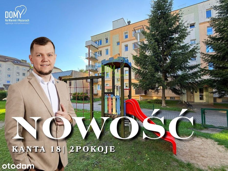 Dwa pokoje/do remontu/wygodna lokalizacja Kanta 18
