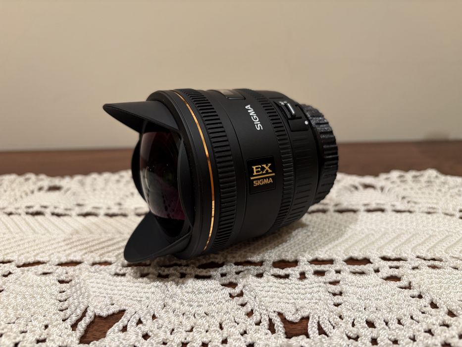 Lente Sigma EX 10mm 1:2.8 DC Fish Eye - Canon EF-S