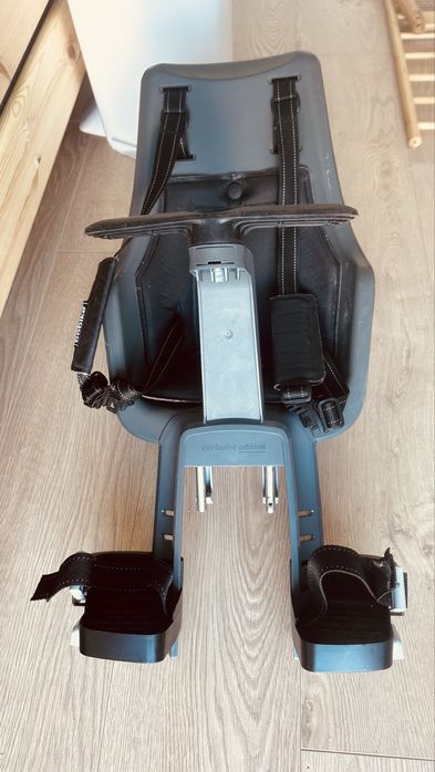 Cadeira Bobike Exclusive Mini Plus - Para Bicicleta - Cinzento