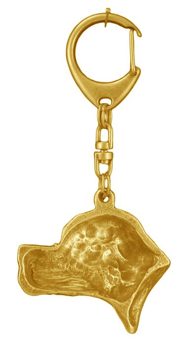 Pointer brelok pozłacany Art-Dog