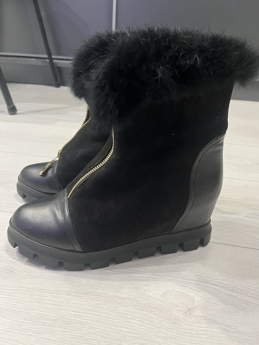 Чоботи, зимові снікерси, 39р, ідеальний стан