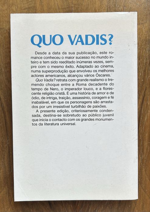 Quo Vadis - Henryk Sienkiewicz