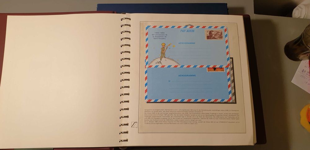 Znaczki pocztowe LOTNICTWO ŚWIAT - 1994/1995