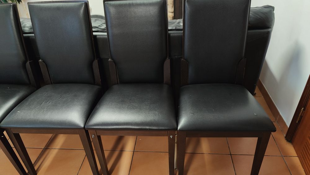 Conjunto de 5 cadeiras