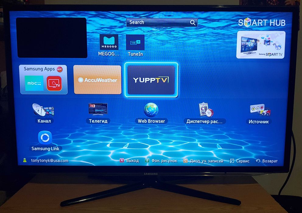 Телевізор SAMSUNG 40ES6307U, smart, 3D.