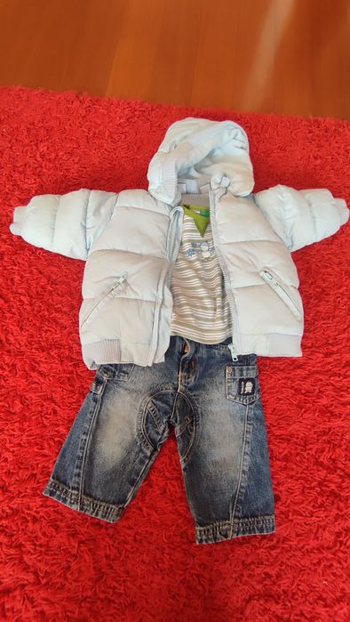 Conjunto 6 peças, 6-9 meses Zara