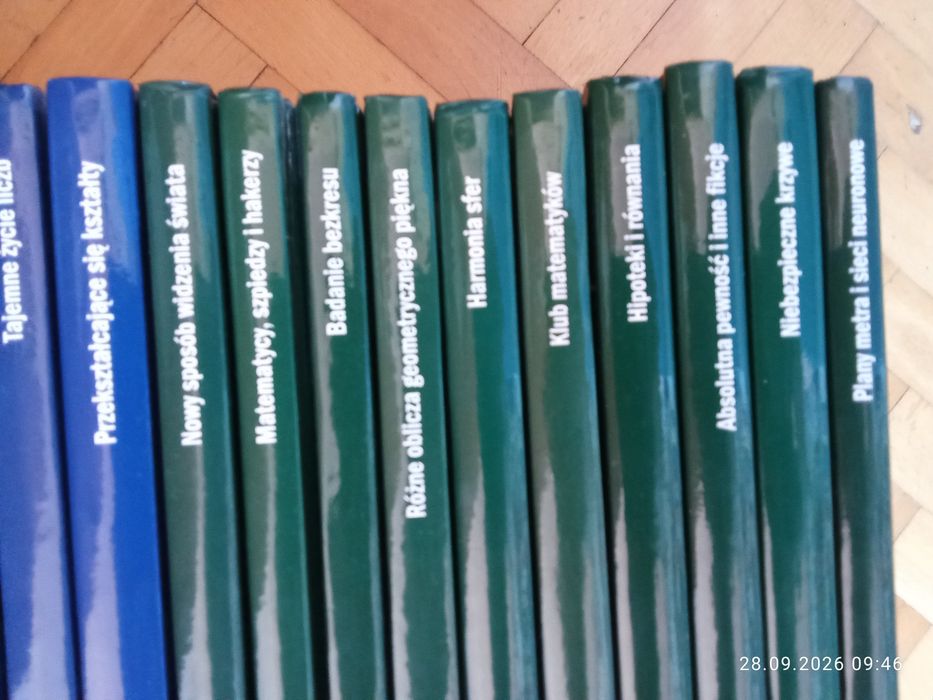 Świat jest matematyczny. CAŁA kolekcja 40 tomów! OKAZJA!